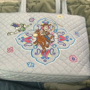 Vera Bradley Toy Story Embroidered Tote Bag
